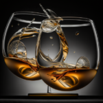 kiwające się szklanki do whisky