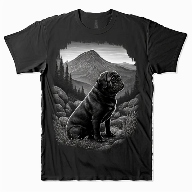 t-shirt Mountain Mops Czarny