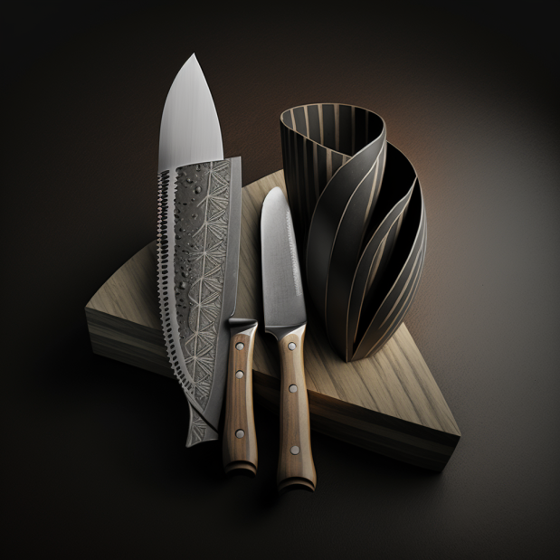 zestaw noży kuchennych